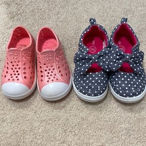 Toddler girl spring shoe bundle